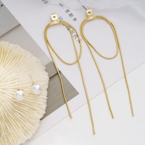 Jaeeyin 2021 Autumn New Arrive Simplicity Temperament Exquisite Elegant Unusual Minimalist Jewelry Decorate Earrings for Lady