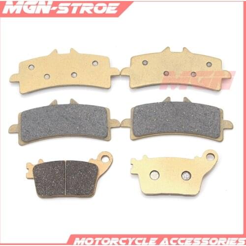 Motorcycle Front Rear Brake Pads for GSXR600/750 K11 L1-L5 2010-2016 GSX-S1000 GSX-S1000F 2015-2016-2017
