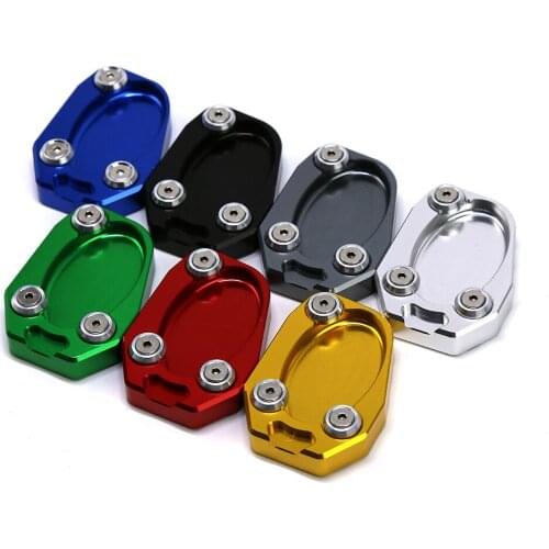 For Kawasaki Z1000 Z 1000 2010-2015 Motorcycle Kickstand Foot Side Stand Extension Pad Support Plate Bike kickstand Extension