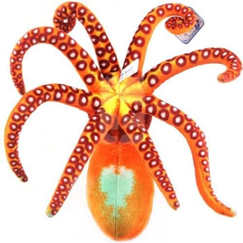 50cm plush simulation Paul the Octopus lifelike stuffed soft Pillow sofa decoration good quality education christmas gift kid