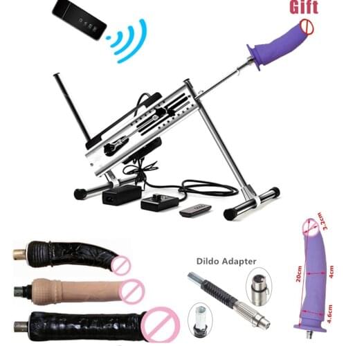 Sex Machine Remote Control Vibrator For Women Men Powerful Automatic Retractable Love Machines With Dildos Accessories Sex Toys