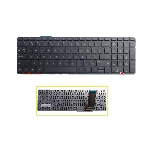 SSEA New laptop US Keyboard For HP Envy 15-J 15-J000 15T-J000 15T-J100 15Z-J000 15Z-J100 Keyboard NO backlit no frame