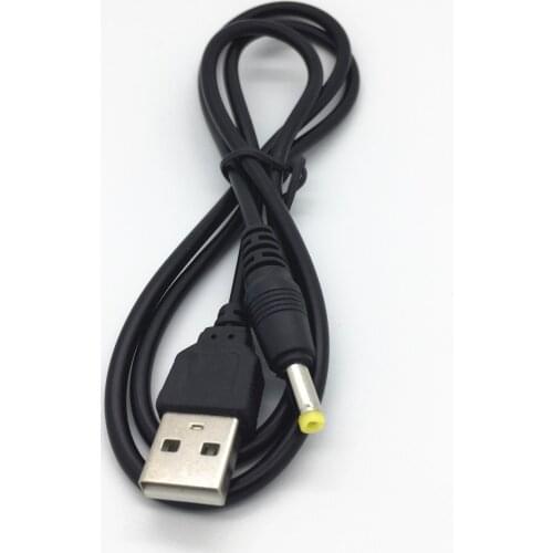 5V USB To DC 4.0x1.7 Mm Power Charging Charger Cable Supply for Sony PSP3000 PSP2000 PSP1000