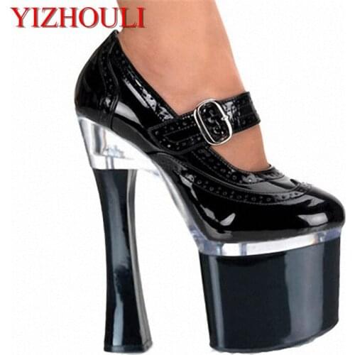 Special deals with the sale of crude merchandises, 18CM high heels with womens shoes, sexy banquet Dance Shoes