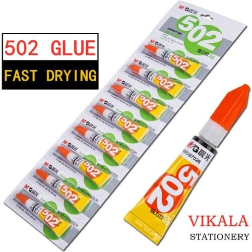 1pcs 502 Glue Office Supplies Liquid Glue Metal Ceramic Stationery Office Material Contact Adhesive Super Liquid Glue for Glass