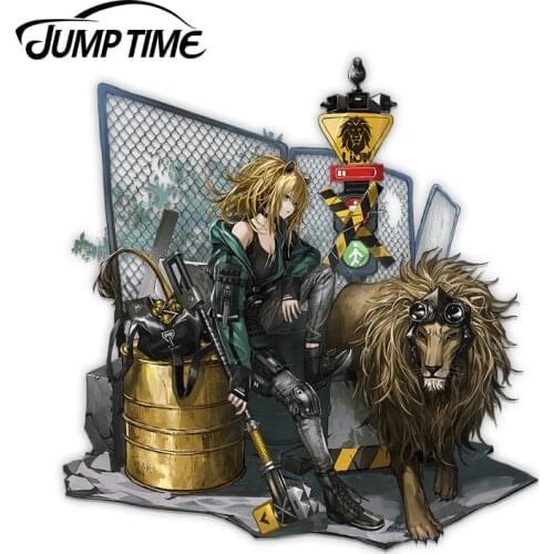 JumpTime 13 x 10.8cm Arknights Siege Relic Alt Costume Anime Waifu Fine Car Stickers Vinyl Material Decal Creative Decoration
