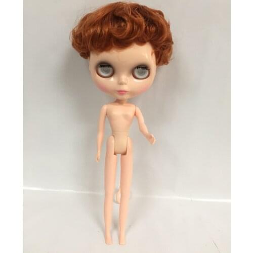 Without eyes chips Nude blyth doll for DIY 20170710 make up