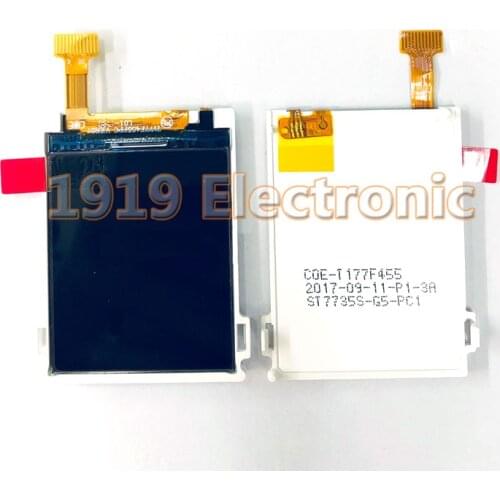 Black Mobile phone Full Complete LCD Display For Nokia 105 ds TA -1010/1034 130 TA-1017