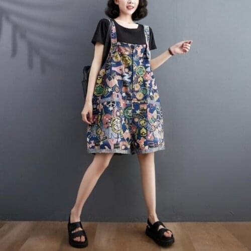 Cheap wholesale 2021 spring summer autumn new fashion casual Denim women Pants woman female OL rompers Ay1705