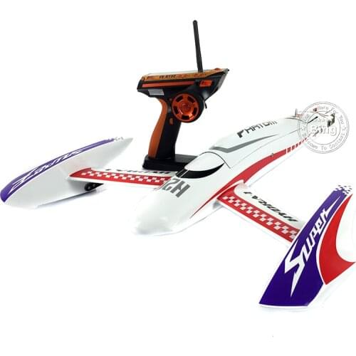 H660 RTR Kevlar Electric RC Boat 100KM/H RadioSys Battery Brushless Motor White THZH0044