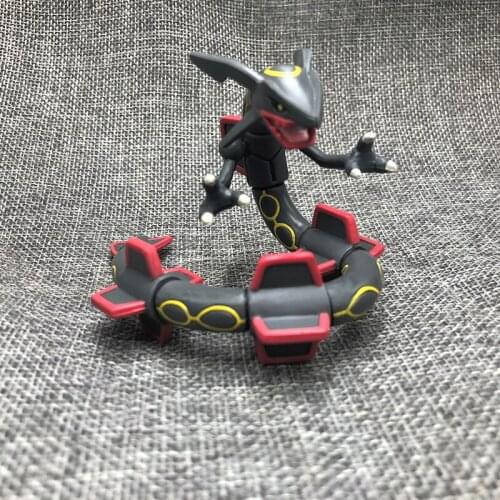 7cm Pokemon Rayquaza Anime Action & Toy Figures Model Toys For Children Kids Xmas Gift