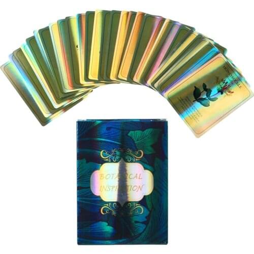 Tarot Cards Botanical Inspiration Set Tarot oracle cards Oracle Card Board Deck Games Palying Cards For Party Game