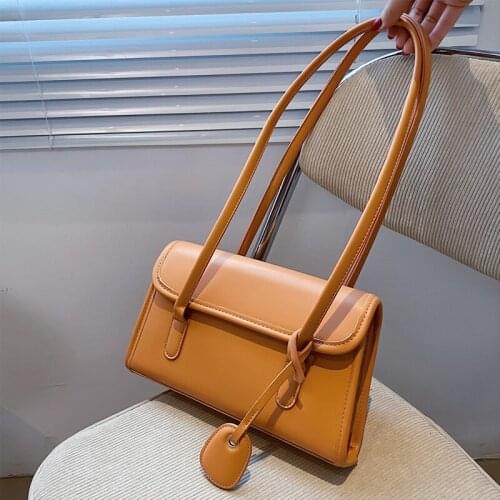 PU Leather Purses and Handbags New Fashion Solid Color Belt Decoration Bags for Women 2021 Girls Female Shoppers Casual Wallets