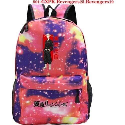 Hot Sale Tokyo Revengers Printing Backpack Boys Girls School Backpacks Women Men Laptop Bags Teenager Book Bag Latop Rucksacks