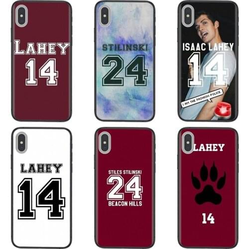 TPU Soft Phone Cover Case Releases Teen Wolf Jersey Lahey 14 For iPhone 11 12 Mini Pro 5 5S SE 5C 6 6S 7 8 X 10 XR XS Plus Max