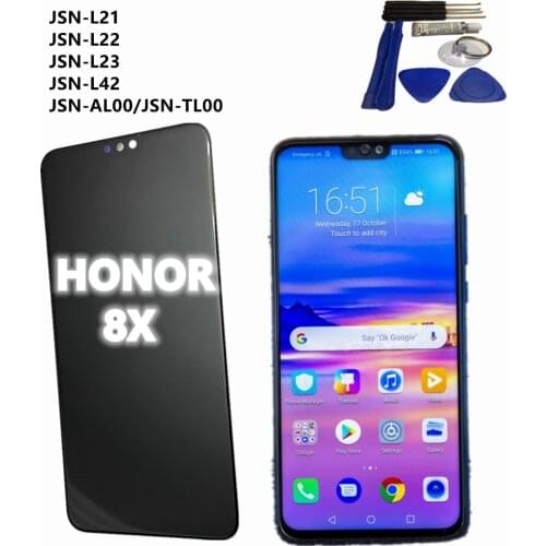 Original lcd For HUAWEI honor 8x Lcd Display Touch Screen Digitizer Assembly Replacement With HUAWEI DISPLAY HONOR 8X