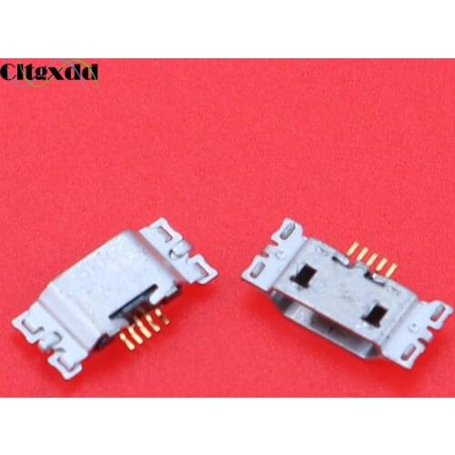 Cltgxdd 1PCS Micro USB Jack Connector Female 5 Pin Charging Port For Motorola Moto G5S G5 Plus XT1686 XT1681 XT1683