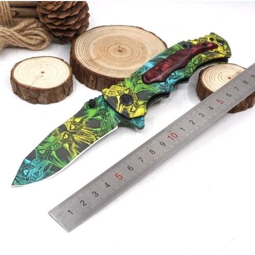 Tactical Survival Knife Folding Blade Pocket Hunting Knife Hardened 3Cr13 56HRC Camping Outdoor Knives EDC Multi Tools