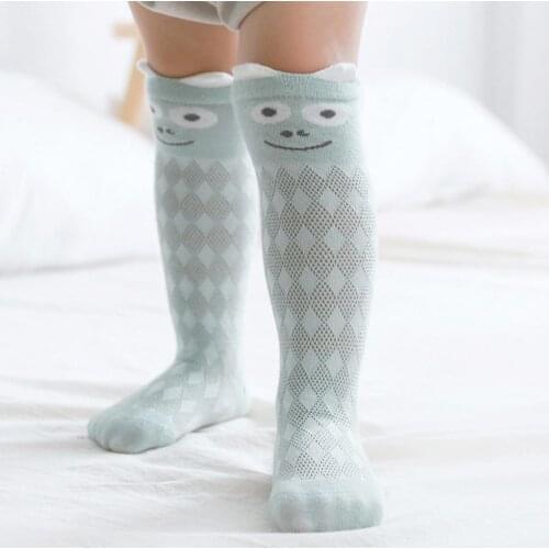 Comfortable Baby Spring Summer Cotton Knee High Mosquito-proof Stockings Sock Newborn Girl Toddler Socks Baby Clothe Accessorie