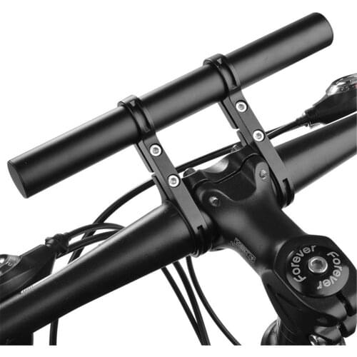 Bicycle Handlebar Extended Bracket Bike Bicycle Front Light Bracket Flashlight Accessories for Cycling