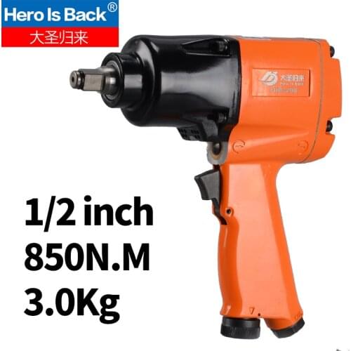 1/2 inch Air pneumatic impact wrench Torque tire removal tool Nut sleeves pneumatic power tools twin hammer for car repair