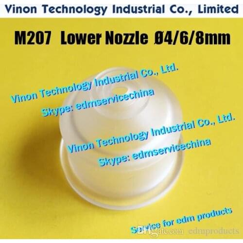 5pcs) X053C491H01 Ø4mm M207 Water Nozzle with ditch (acrylic type) for Mitsubishi HA.H1.C.H X053-C491-H01 Plastic type of M2102