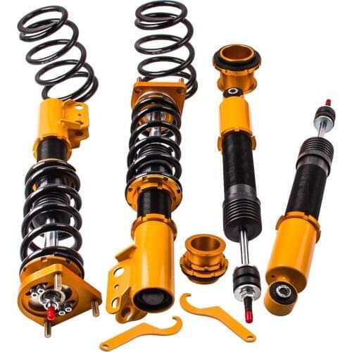 4x Adj.Coilover Suspension Shock absorber strut for Ford Mustang 4th Gen. 1994 1995 1996 -2004