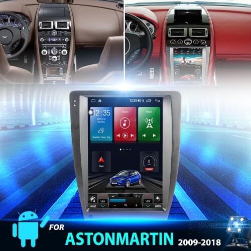 Android 10.0 car radio For AstonMartin 2009-2018 2Din Car GPS Navigation 12.1 inch DVD Multimedia Player head unit Stereo