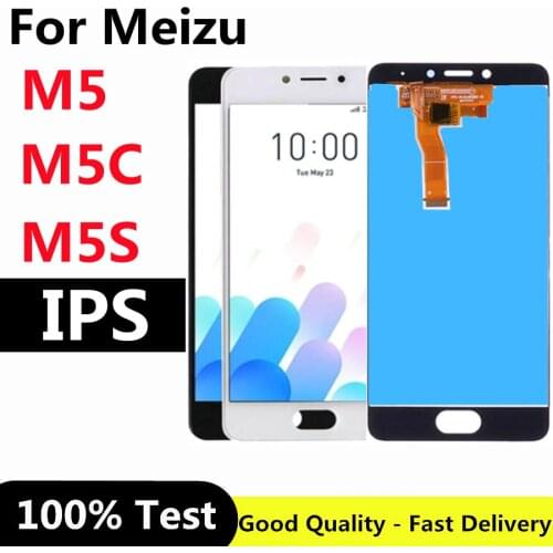 For Meizu M5S M5 M5C LCD Display Touch Screen Digitizer Assembly For MEIZU 5S M612H M612M LCD Screen Display
