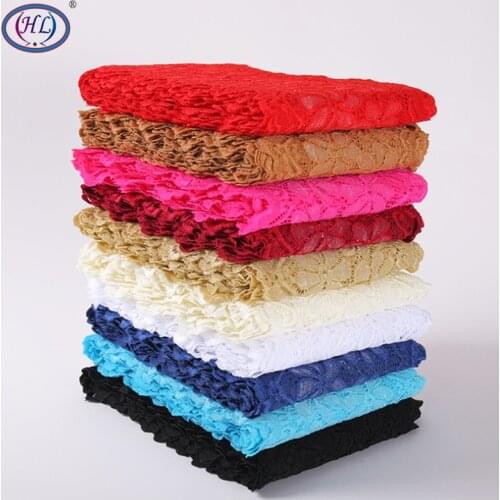 HL 1 Yards 17cm Width Elastic Lace Underwear Clothing Accessories DIY Handmade Womens Wedding Dress Home