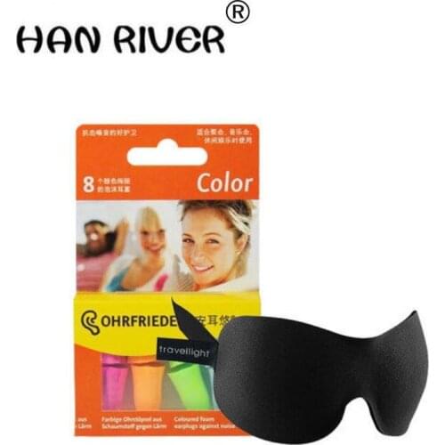 HANRIVER 2018 Sleep super earplugs earmuffs mute preventing noise insulation noisy artifact snoring