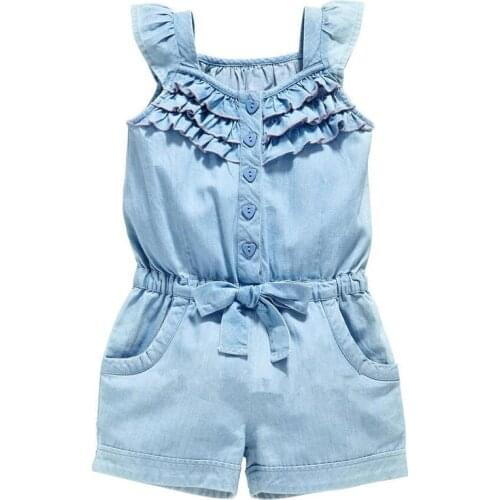 Inlovill Summer Overalls For Girls