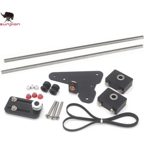 1set Creality Ender 3 CR-10 dual Z axis upgrade kit for Ender 3 Pro 3D printer parts