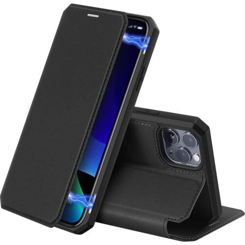 For iphone 11 Pro IOS 11 Pro DUX DUCIS Skin X Series Leather Wallet Case Flip Case Magnetic Closure Super Fashion Top PU+TPU