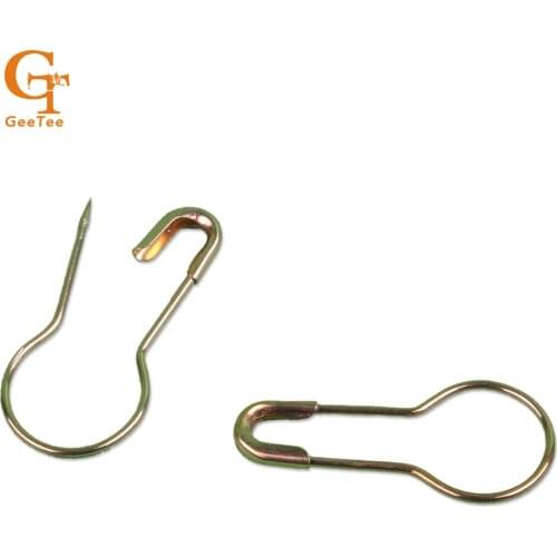 Garment copper pins/garment tag,metal safety pins,platina color plated/Fasteners Charms safety pins