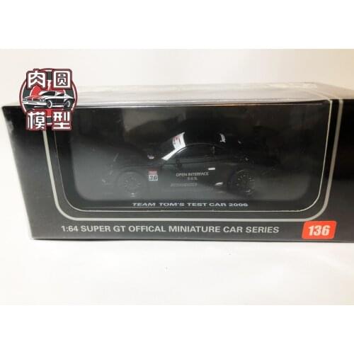 1:64 KYOSHO TOMS TEST CAR 2006 Diecast Collection of Simulation Alloy Car Model Children Toys