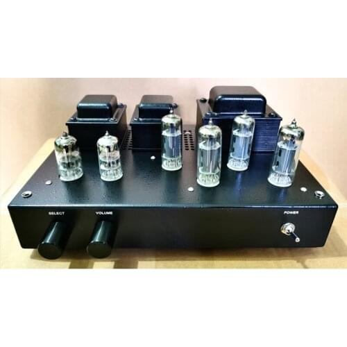 2*12W desktop power amplifier, 6P1 tube push-pull tube amplifier, entry machine for music enthusiasts, sweet sound