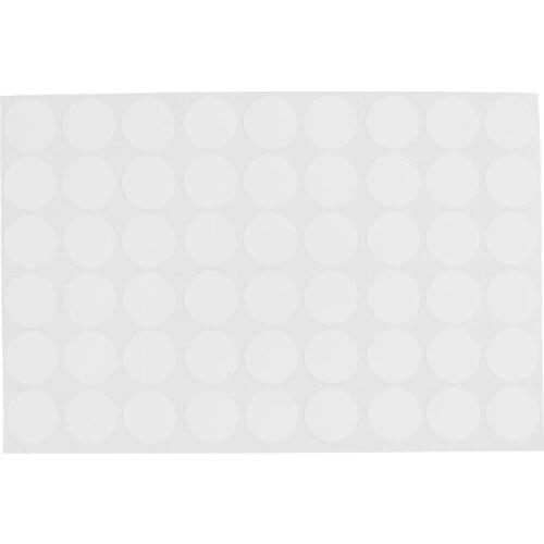 Top quality Wardrobe Cupboard Self-adhesive Screw Covers Caps Stickers 54 in 1 White