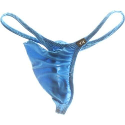 2017 TM brand new low waist homosexual thong sexy men bikini underwear Nose breathe sexy gay U convex mens underwear crotch