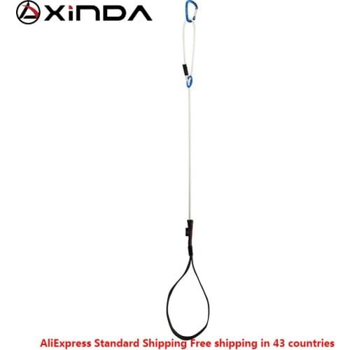 XINDA Professional Adjustable Webbing Foot Loop Climbing Polyester light Dinima Ascender Belt Device Band Rock Climb Equipment
