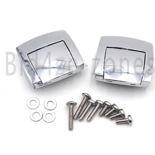 Motorcycle parts New Tour Pack Pak Latches For Harley Touring Classic Electra Glide Ultra Razor FLHX FLTR 80-13 Chrome