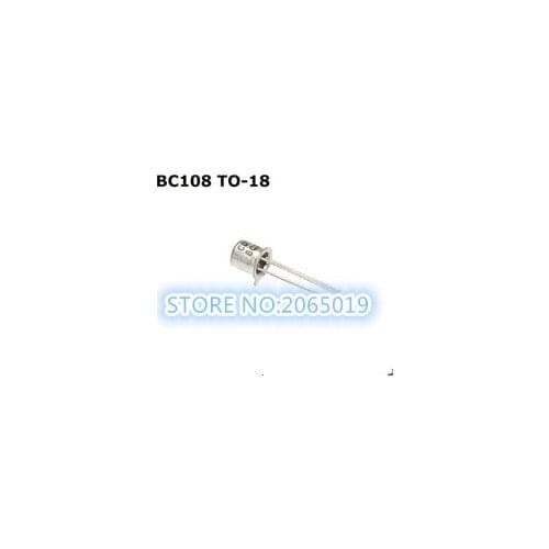 10PCS BC108B BC108 TO-18 Small gold sealed triode