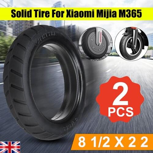 For Xiaomi Mijia M365 Scooter Tire Skateboard Solid Tyre Electric Scooter Tires 8 1/2x2 Wheels Outer Tyres m365 Accessories