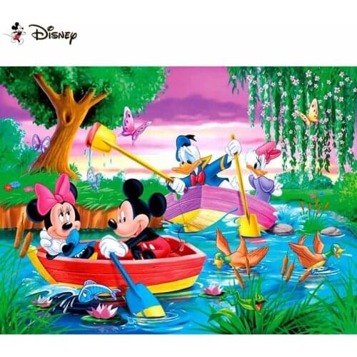 Disney Diamond Painting "Cartoon Mickey Mouse" Cross Stitch Custom Photo Diamond Embroidery Square Round Drill Home Decor A30984