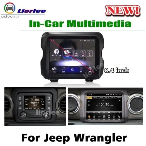 Car GPS DVD Multimedia Player For Jeep Wrangler JL 2018-2020 Android Radio Audio Navigation Stereo Viedeo HD Screen Navi System