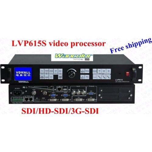 Free shipping 2016 VDWALL LVP615S SDI/HD-SDI/3G-SDI LED display video processor Indoor & outdoor LED display LED Video Processor