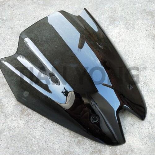 Motorcycle For Kawasaki Z1000 Z 1000 2013 13 Windscreen High Quality Windshield Wind Deflectore Smoke Black