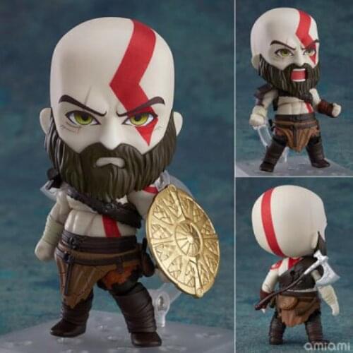10cm God Of War Kratos Action figure toys collection doll Christmas gift with box