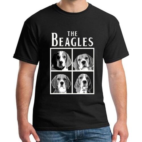 Cute The Beagles Funny T Shirt Men Short Sleeve Casual Cotton Tshirt Summer Hip Hop T Shirt Cool Tees Harajuku