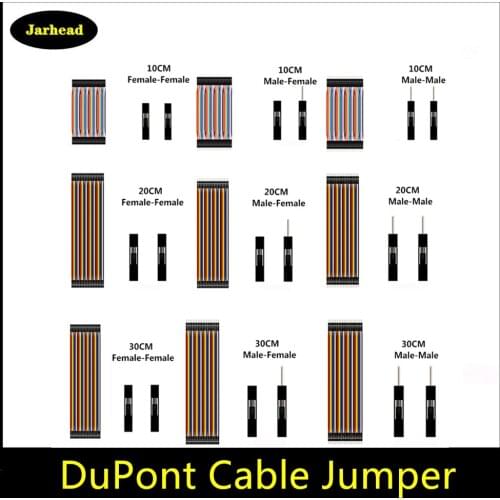 DuPont Cable Jumper DuPont Cable 10cm/20CM/30CM Male to Male/Female to Male or Female to Female for Arduino DIY KIT